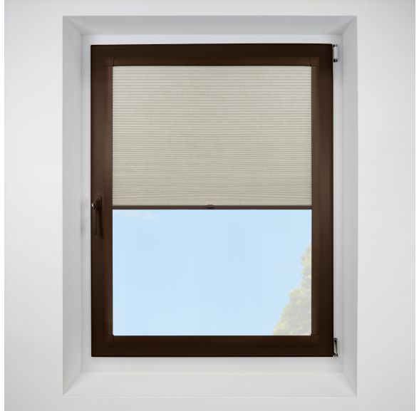 Deluxe Blackout mauve Perfect Fit RollerPleated Blind