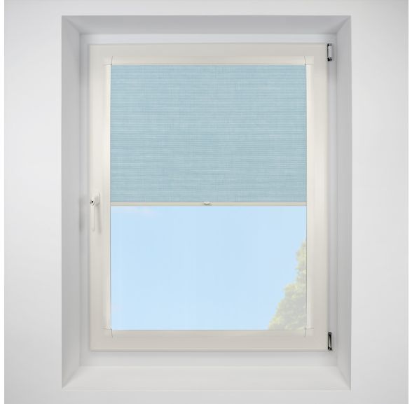 Deluxe Blackout sky Perfect Fit RollerPleated Blind