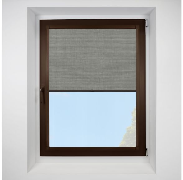 Deluxe Blackout steel Perfect Fit RollerPleated Blind