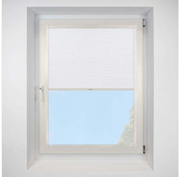 Deluxe Blackout swan Perfect Fit RollerPleated Blind