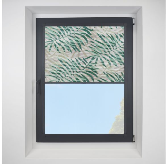 Dolce green Perfect Fit RollerPleated Blind