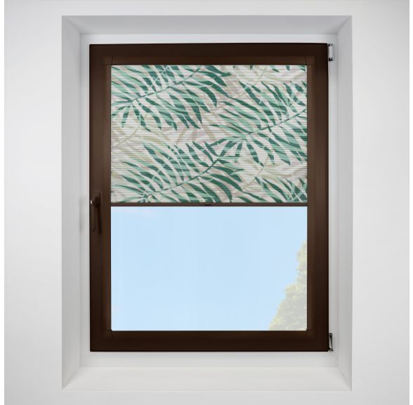 Dolce green Perfect Fit RollerPleated Blind