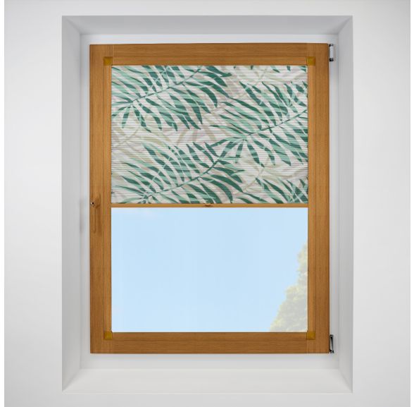 Dolce green Perfect Fit RollerPleated Blind