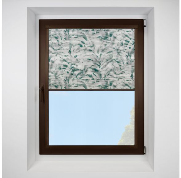 Idole forest-green Perfect Fit RollerPleated Blind
