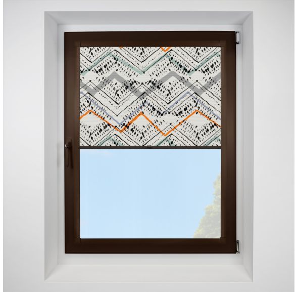 Nirvana black Perfect Fit RollerPleated Blind