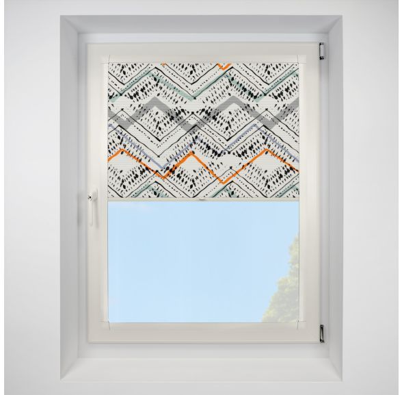 Nirvana black Perfect Fit RollerPleated Blind