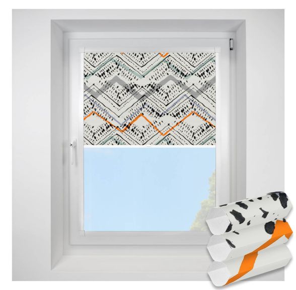 Nirvana black Perfect Fit RollerPleated Blind