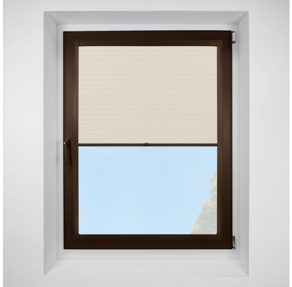Hive Plain cream Perfect Fit RollerPleated Blind Hive Plain cream Perfect Fit RollerPleated Blind