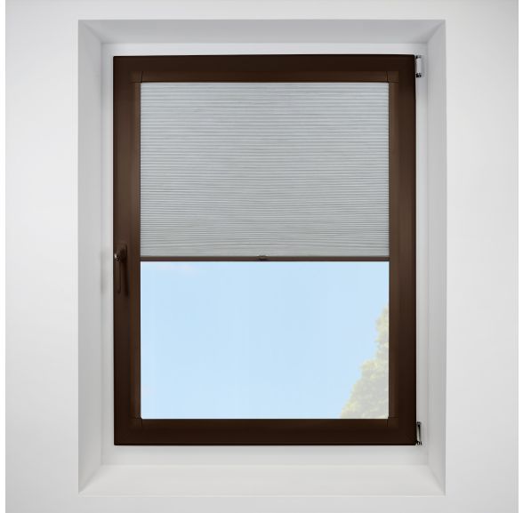 Silkweave Blackout ash Perfect Fit RollerPleated Blind