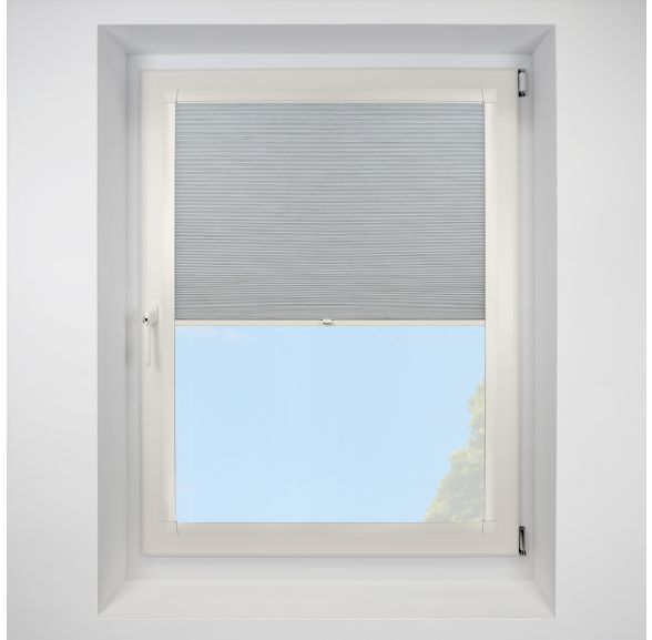 Silkweave Blackout ash Perfect Fit RollerPleated Blind