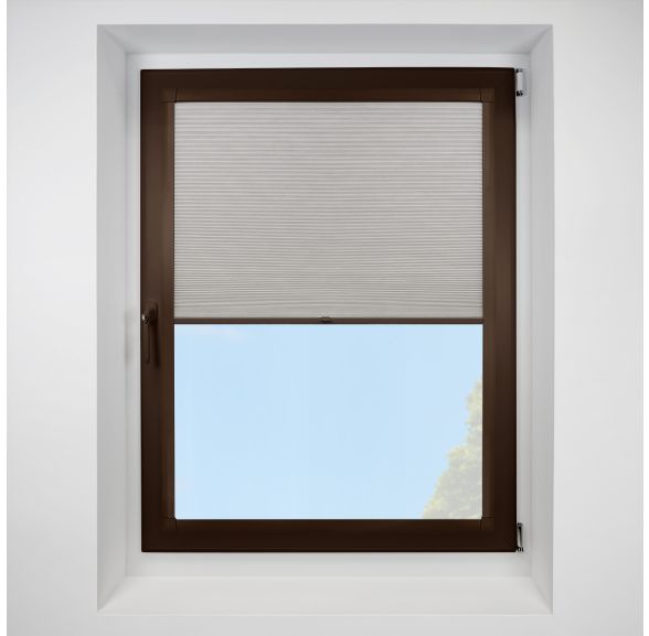 Silkweave elephant Perfect Fit RollerPleated Blind Silkweave elephant Perfect Fit RollerPleated Blind