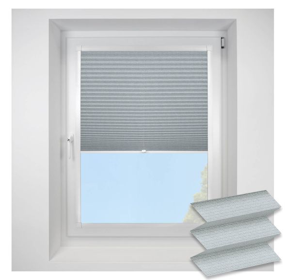 Infusion asc indigo Perfect Fit RollerPleated Blind