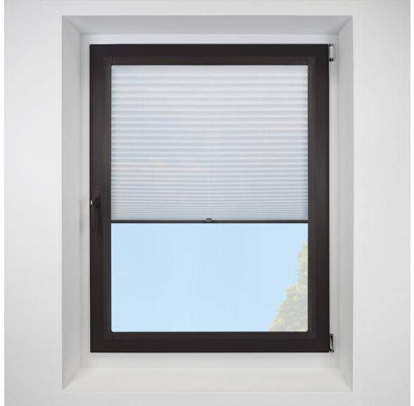 Hampton silver Perfect Fit RollerPleated Blind