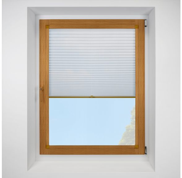 Hampton silver Perfect Fit RollerPleated Blind