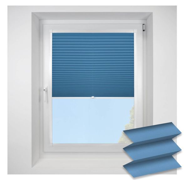 Infusion asc indigo Perfect Fit RollerPleated Blind