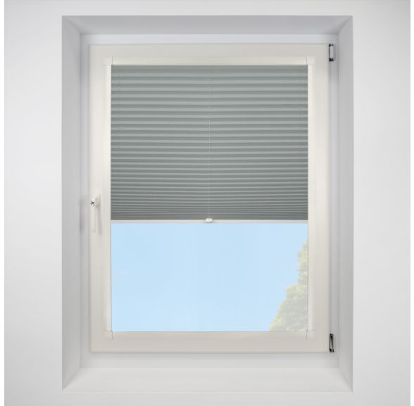 Infusion Asc Pewter Perfect Fit RollerPleated Blind