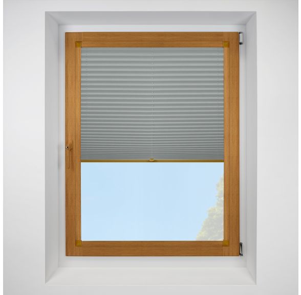 Infusion Asc Pewter Perfect Fit RollerPleated Blind