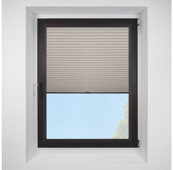 Infusion Asc Stone Grey Perfect Fit RollerPleated Blind