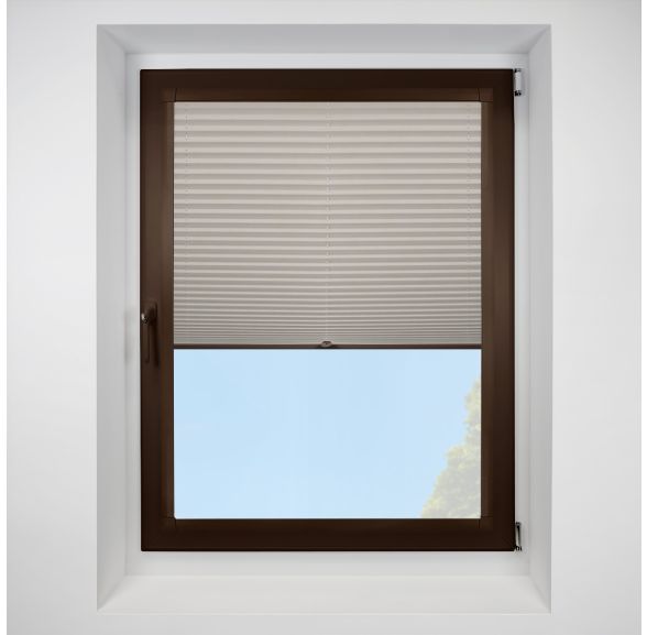 Infusion Asc Stone Grey Perfect Fit RollerPleated Blind