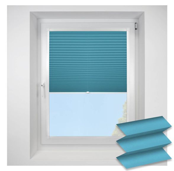 Infusion asc indigo Perfect Fit RollerPleated Blind