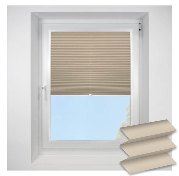 Infusion ascicro Beige Perfect Fit RollerPleated Blind