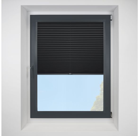 Infusion ascicro Charcoal Perfect Fit RollerPleated Blind