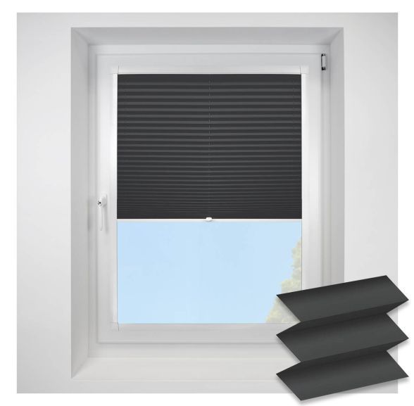 Infusion ascicro Charcoal Perfect Fit RollerPleated Blind