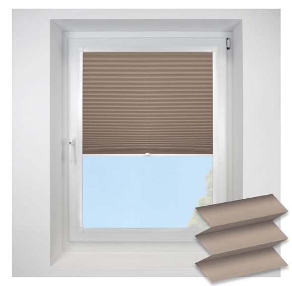 Infusion ascicro beige Perfect Fit RollerPleated Blind