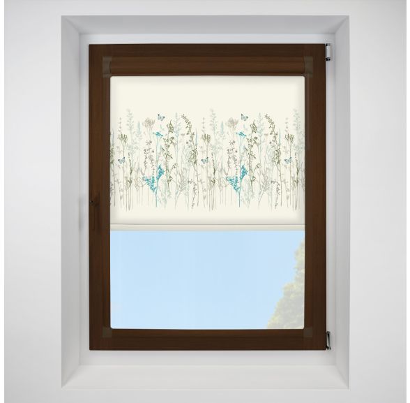 Algarve summer Perfect Fit RollerPleated Blind