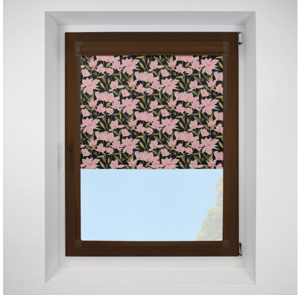 brighton stripe Perfect Fit RollerPleated Blind