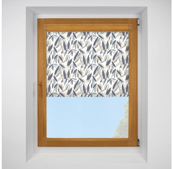 Bamboo pacific Perfect Fit RollerPleated Blind