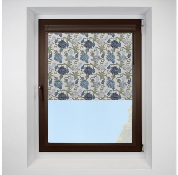 brighton stripe Perfect Fit RollerPleated Blind