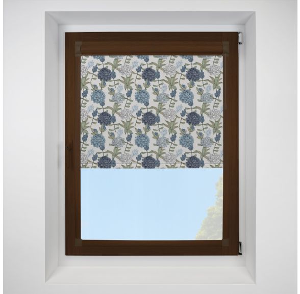 brighton stripe Perfect Fit RollerPleated Blind