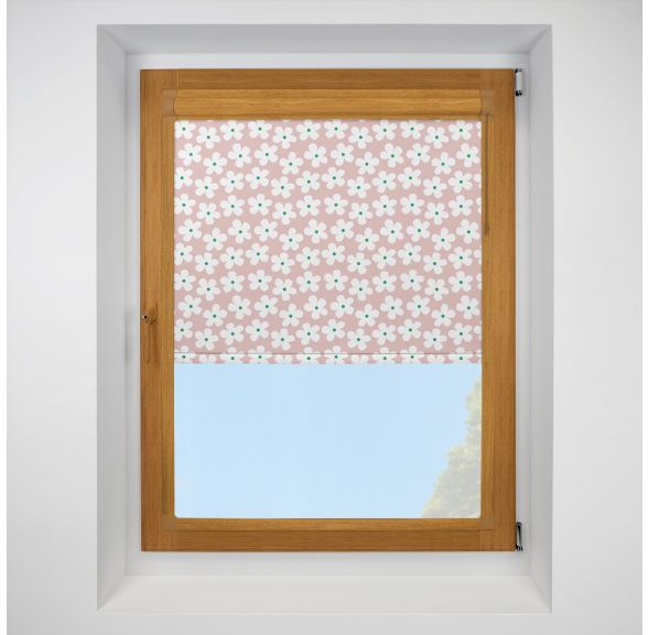 brighton stripe Perfect Fit RollerPleated Blind