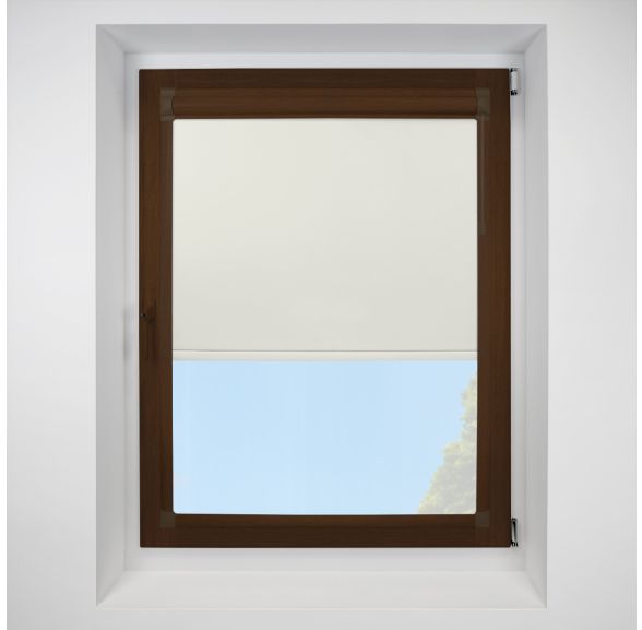 Exlite snow Perfect Fit RollerPleated Blind