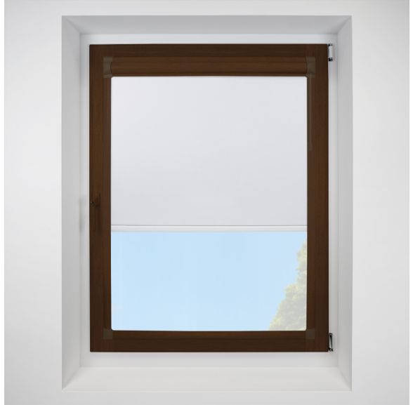 Exlite white Perfect Fit RollerPleated Blind