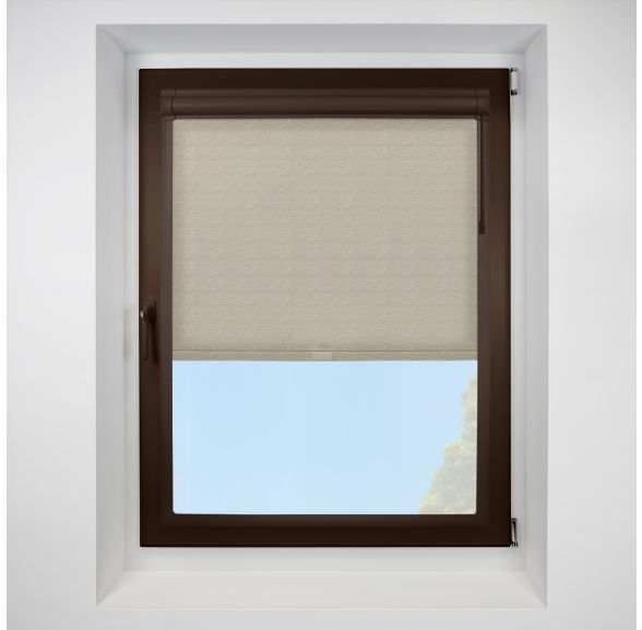 brighton stripe Perfect Fit RollerPleated Blind