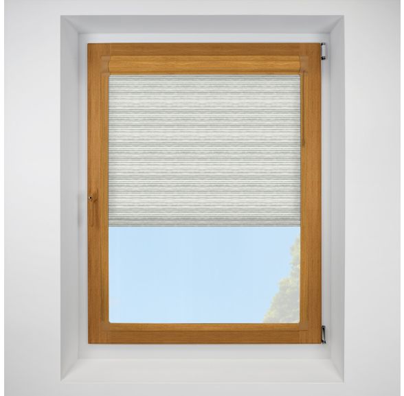 Monterey shale Perfect Fit RollerPleated Blind