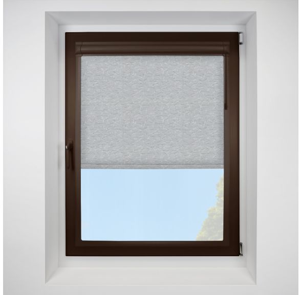 Nordic Asc silver Perfect Fit RollerPleated Blind