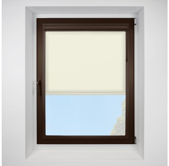 Ribbon Asc cream Perfect Fit RollerPleated Blind