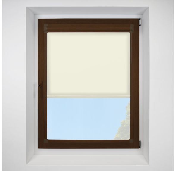 Ribbon Asc cream Perfect Fit RollerPleated Blind