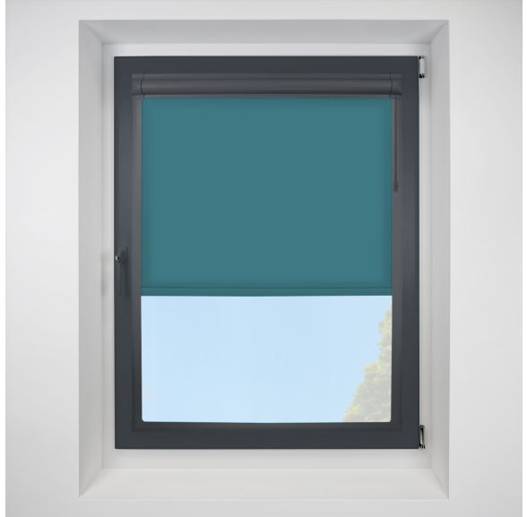 Chain Operated Splash como Perfect Fit RollerPleated Blind