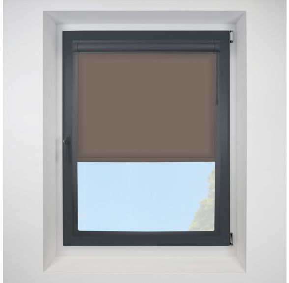 Chain Operated Splash havana Perfect Fit RollerPleated Blind