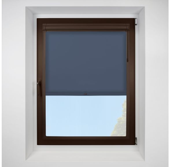 Chain Operated Splash midnight Perfect Fit RollerPleated Blind