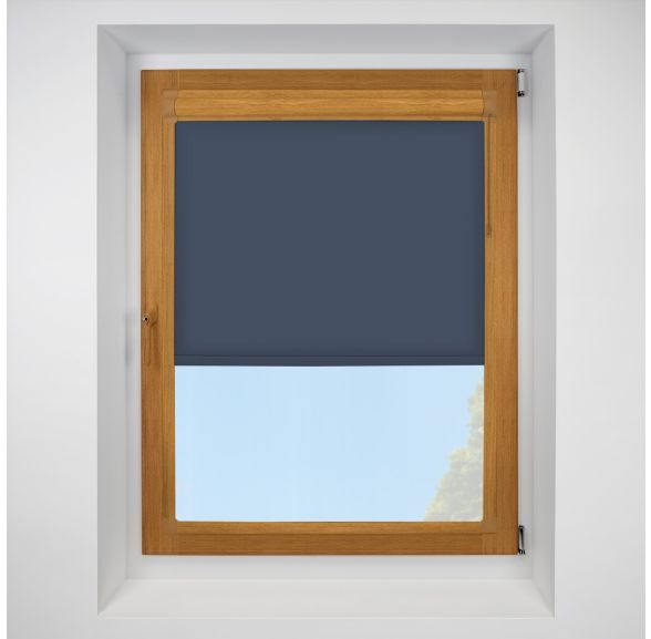 Chain Operated Splash midnight Perfect Fit RollerPleated Blind