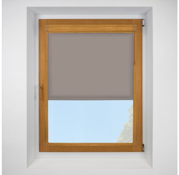 Chain Operated Splash chocolate Perfect Fit RollerPleated Blind