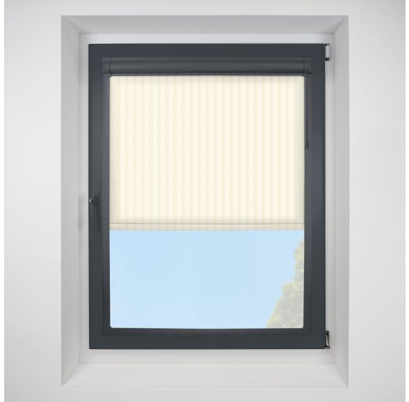 Strata Asc calico Perfect Fit RollerPleated Blind