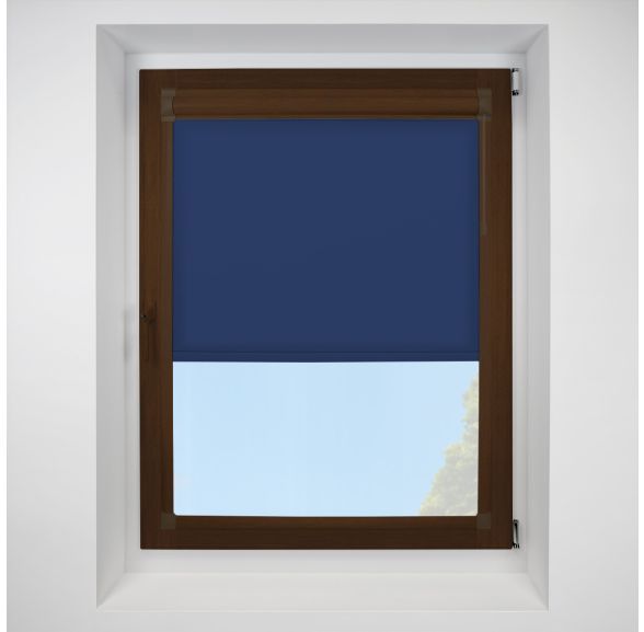 Urban Fr blue Perfect Fit RollerPleated Blind