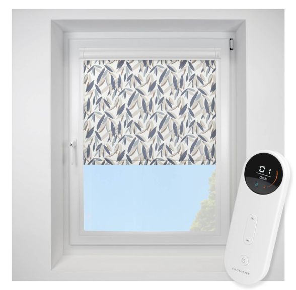 Bamboo Pacific Perfect Fit Roller Motorised Blind Bamboo Pacific Perfect Fit Roller Motorised Blind
