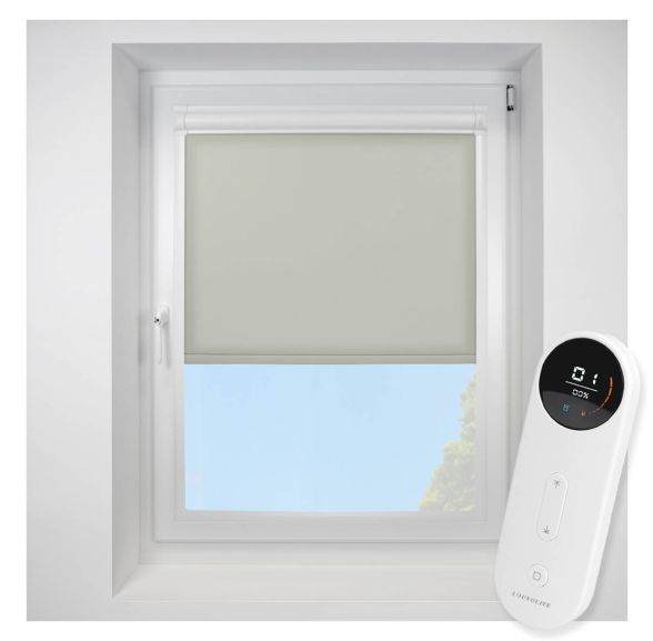 Odessa Iron Perfect Fit Roller Motorised Blind